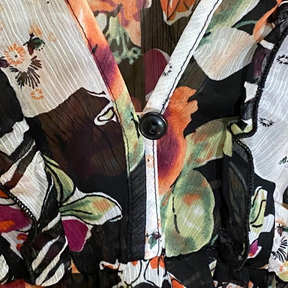 Speechless Medium Floral Blouse - Picture 6 of 8